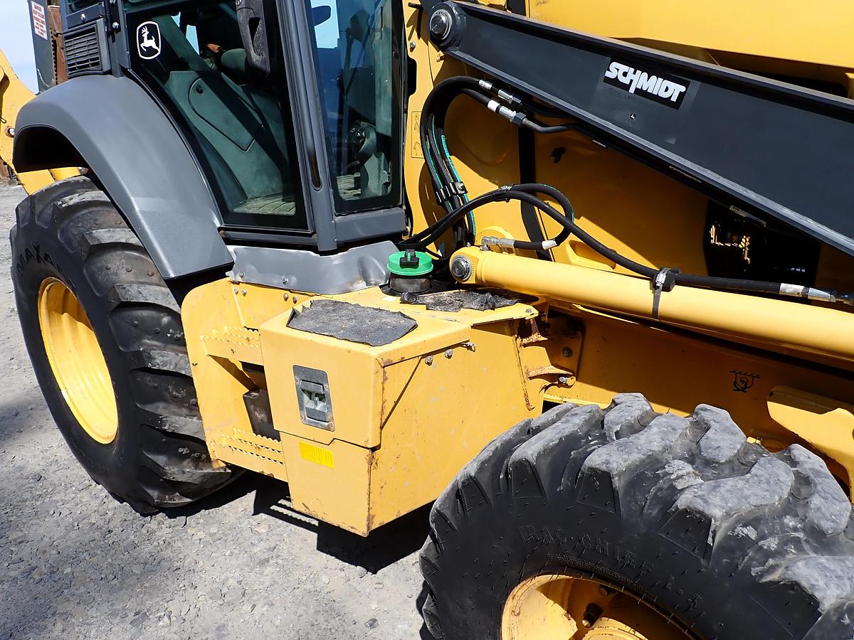 Used 2018 John Deere 410L Loader Backhoe LOADED! Q/C FORKS EXTENDAHOE