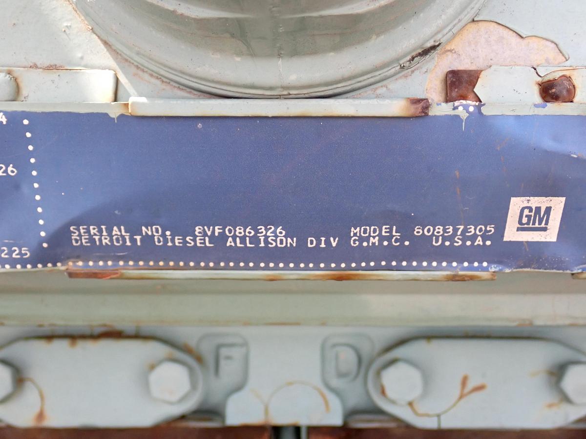 Used Detroit Diesel 8V92TA Engine 441 HOURS 8083-7305