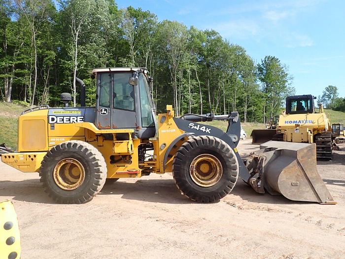 Used 2014 John Deere 644K Wheel Loader CLEAN! JRB Q/C A/C Aux. Hyd. 644