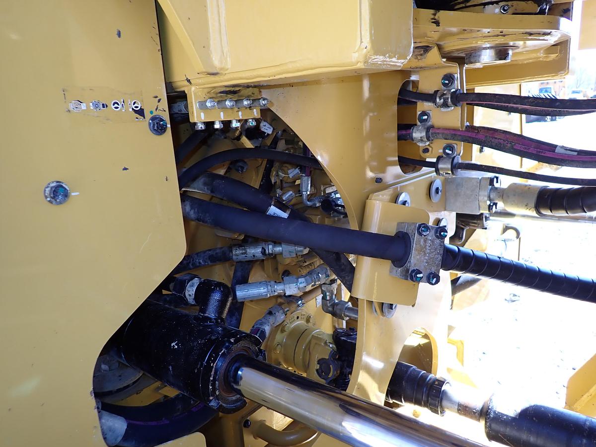 Used 2019 CAT 966M Wheel Loader Q/C & FORKS