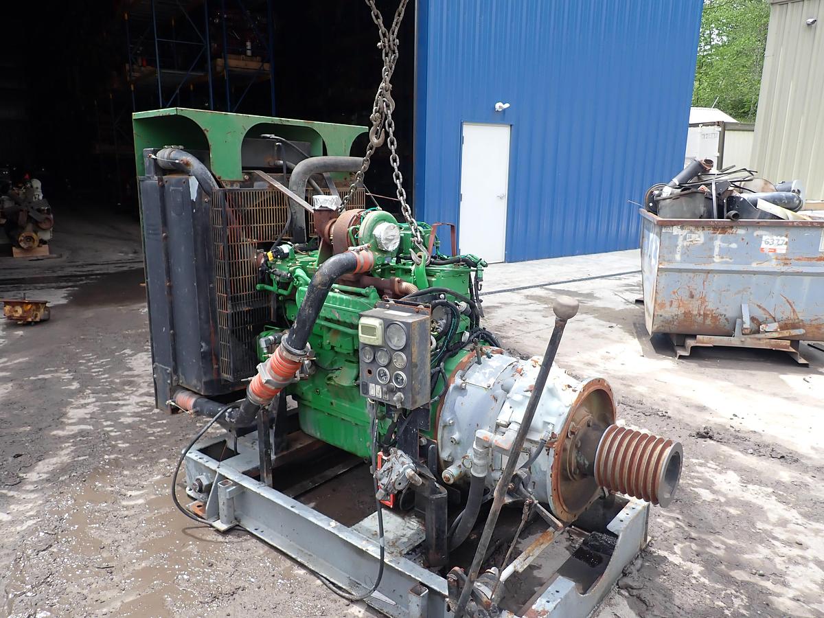 Used 2007 John Deere 6090HF485 Diesel Engine POWER UNIT