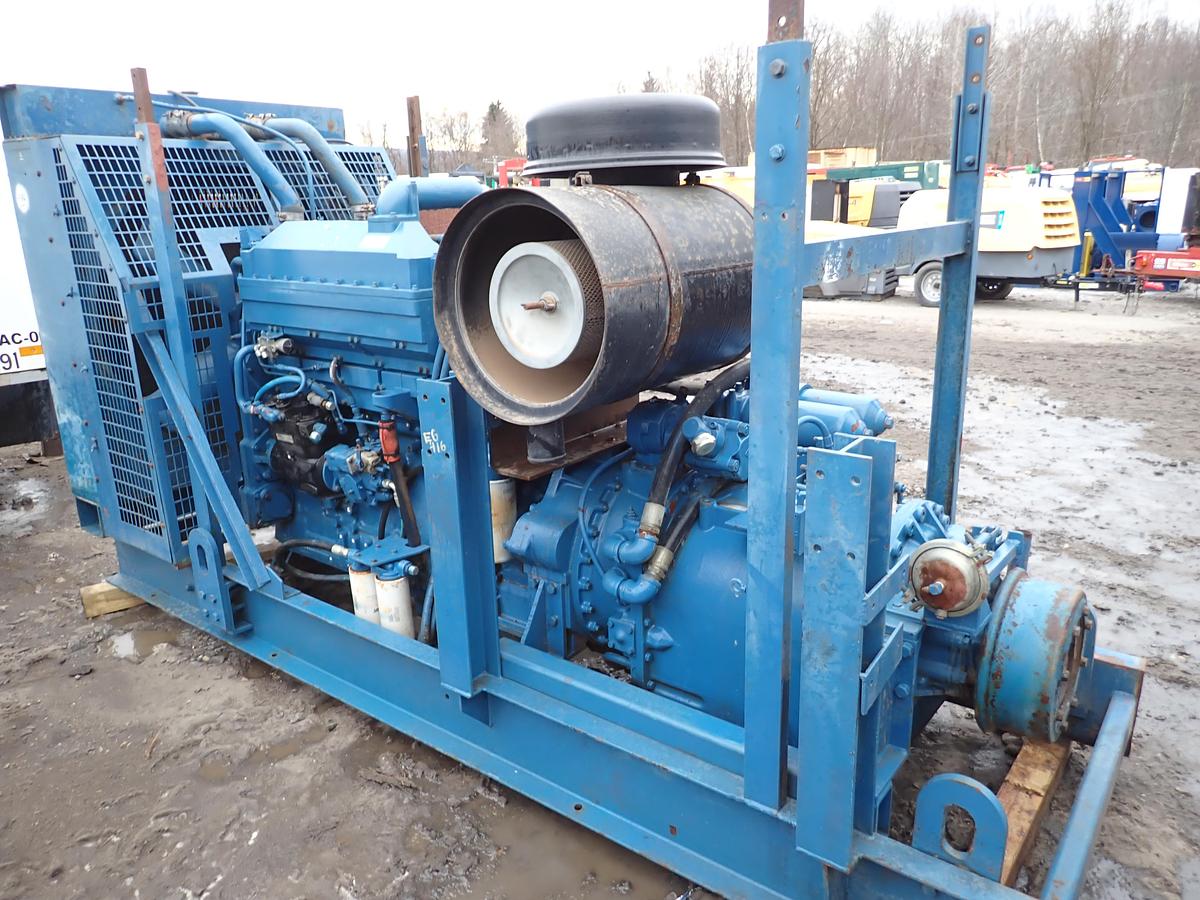 Used 1981 Cummins KTA19C Turbo Diesel POWER UNIT CPL 293 