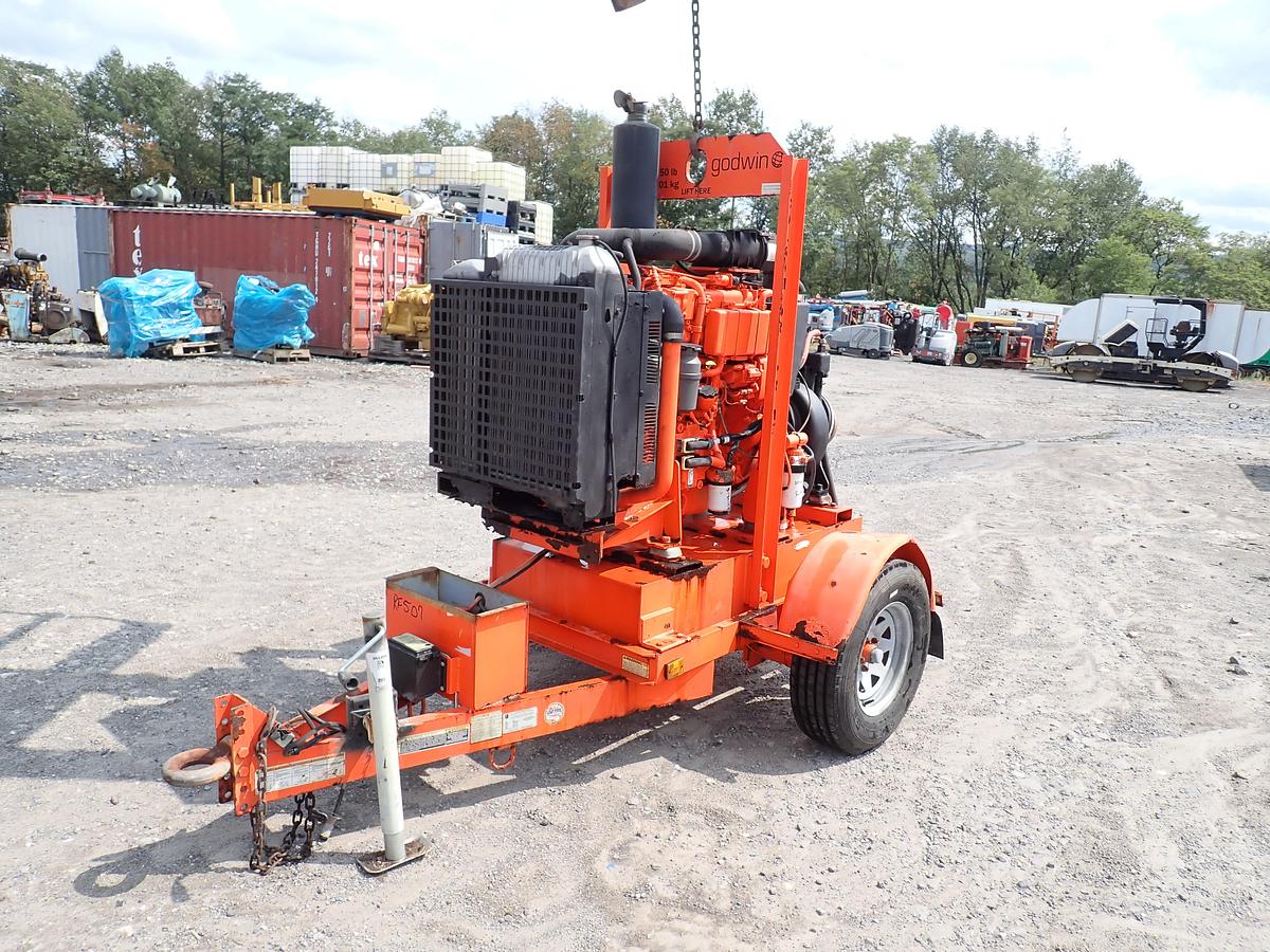Used 2015 Godwin CD150M STAINLESS 6" Water Pump LOW HOURS!