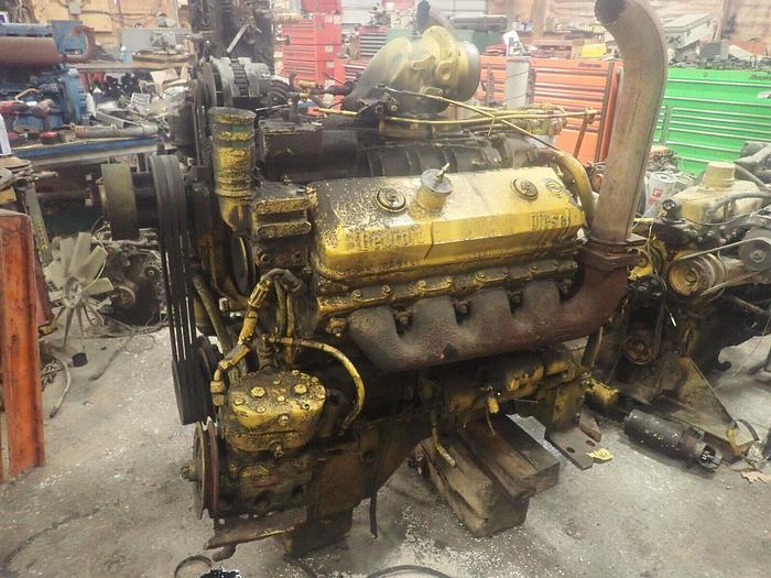 Used Detroit Diesel 8V71 Engine RUNS MINT! VIDEO! Michigan Loader V8 GM