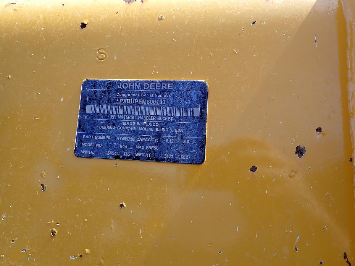 Used 2024 John Deere 844-P Tier Wheel Loader 2900 HOURS