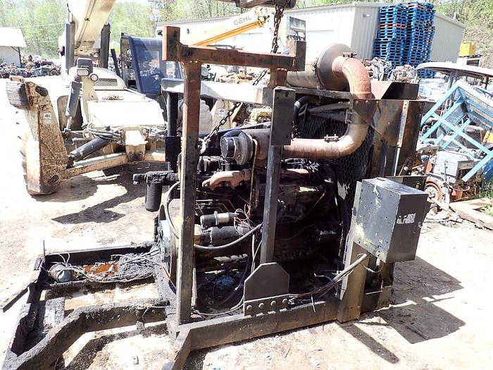 Used Caterpillar 3306 DITA Turbo Diesel Engine POWER UNIT! VIDEO! CAT 64Z 133-2241