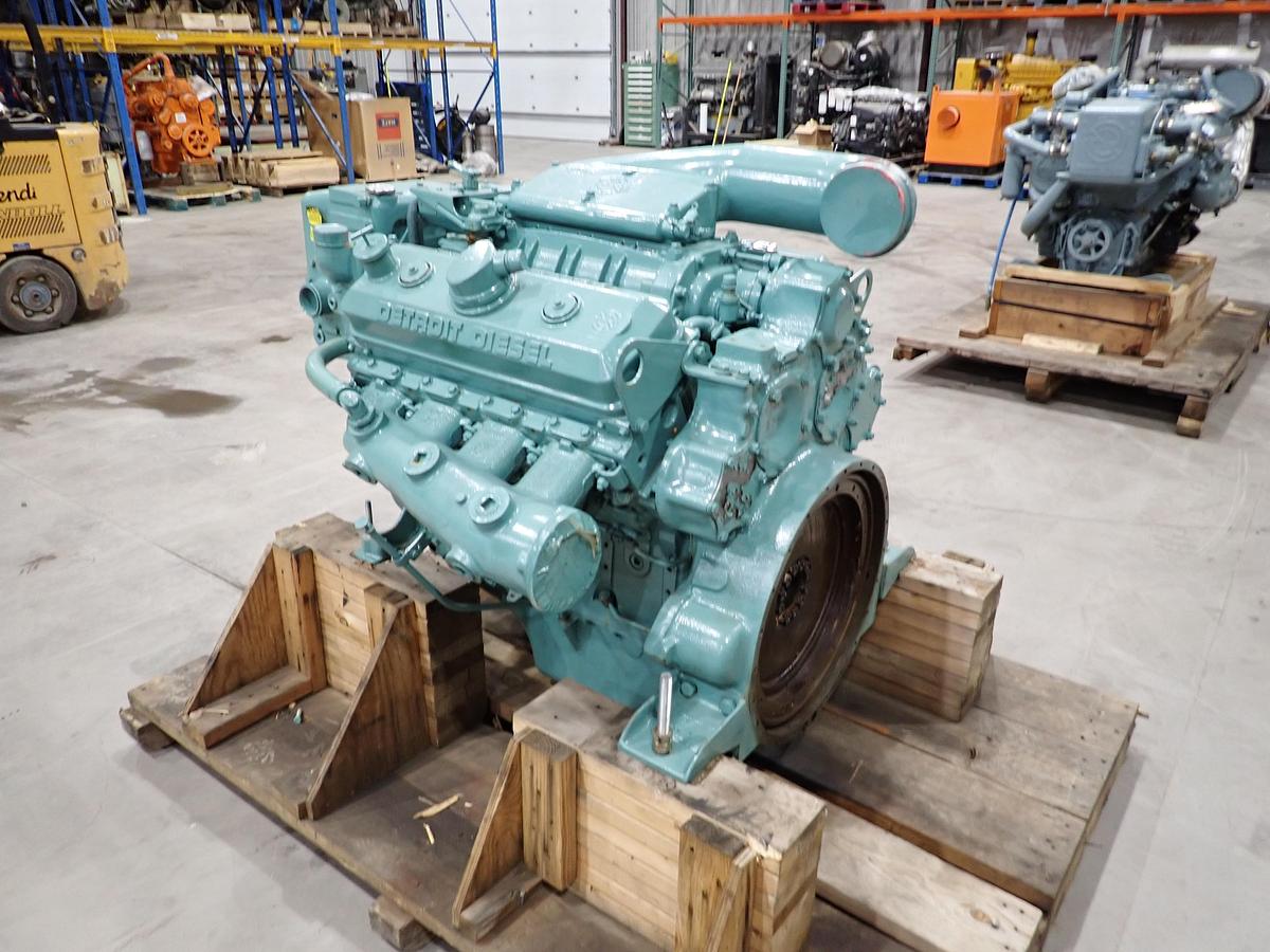 Detroit Diesel 8V92 Marine Diesel Engine GOV'T SURPLUS REBUILT