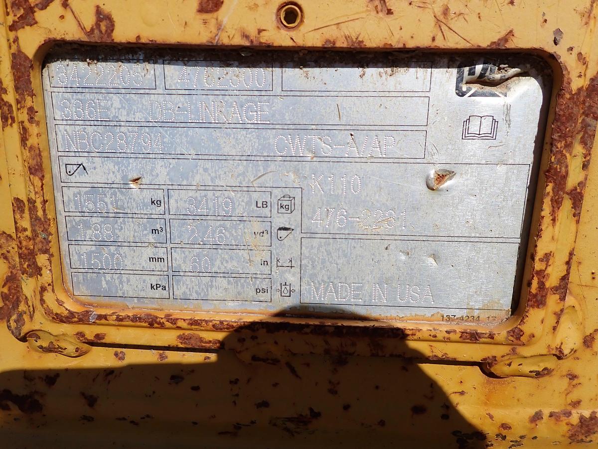 Used 2013 CAT 336EL H Excavator 