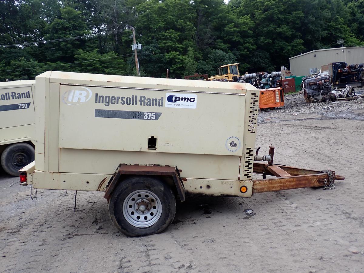 Used 2009 Ingersoll Rand XP375WIR 375 CFM Air Compressor