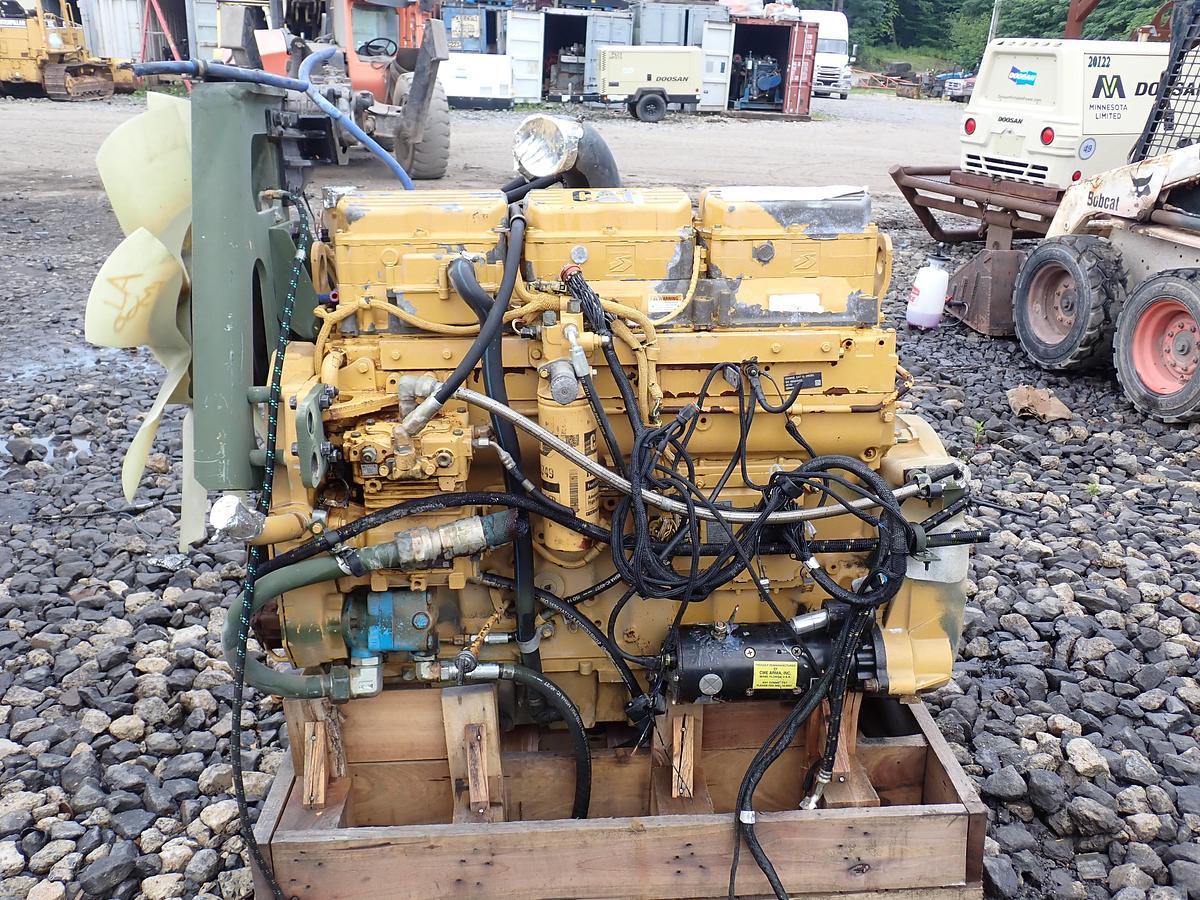 Used 2003 CAT C12 Diesel Truck Engine 410 HP W/ JAKES