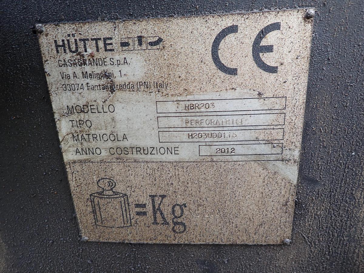 Used 2012 Hutte HBR203