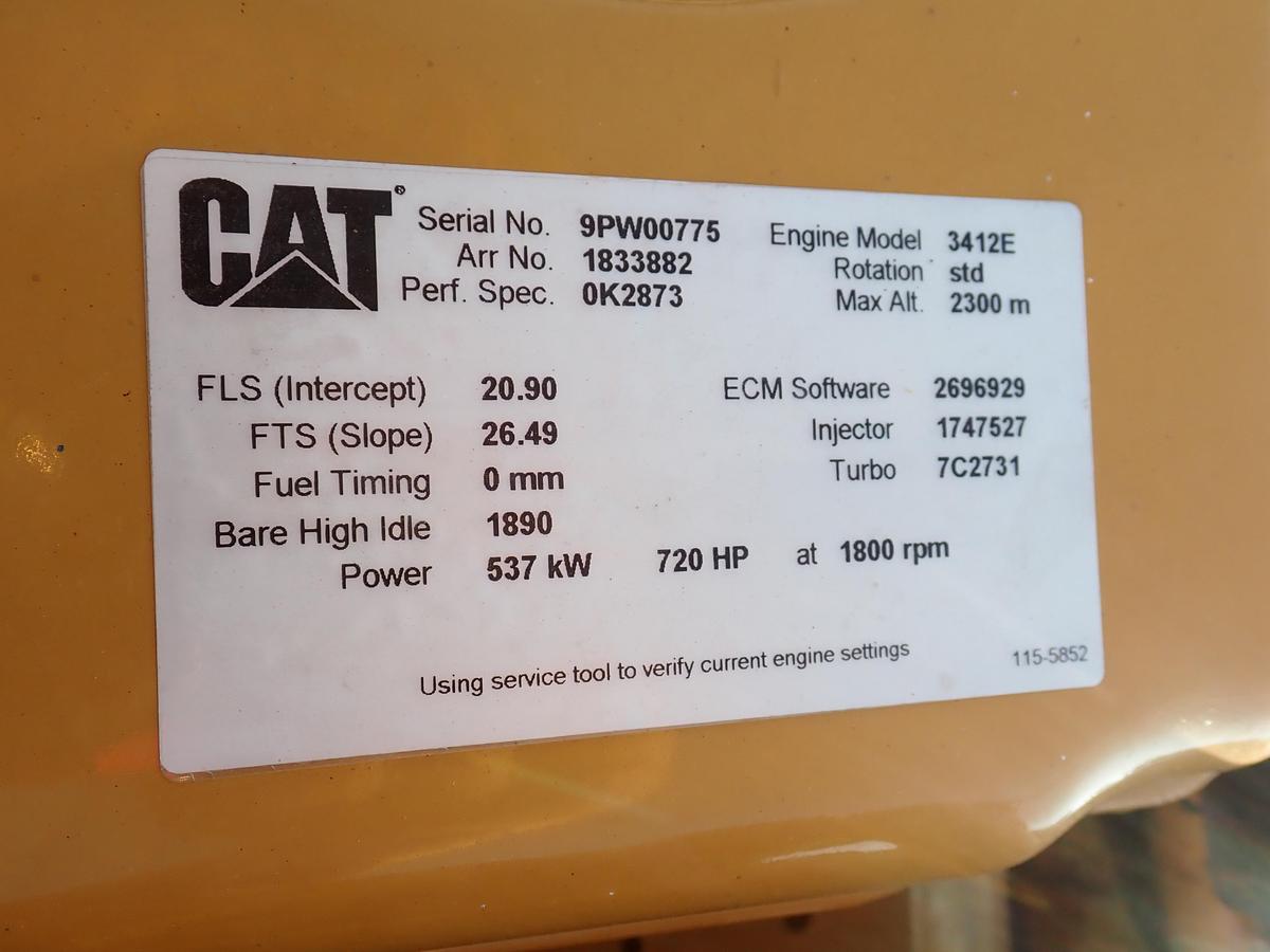 Used 2003 CAT 3412E MARINE Diesel Engine AR 177-1650