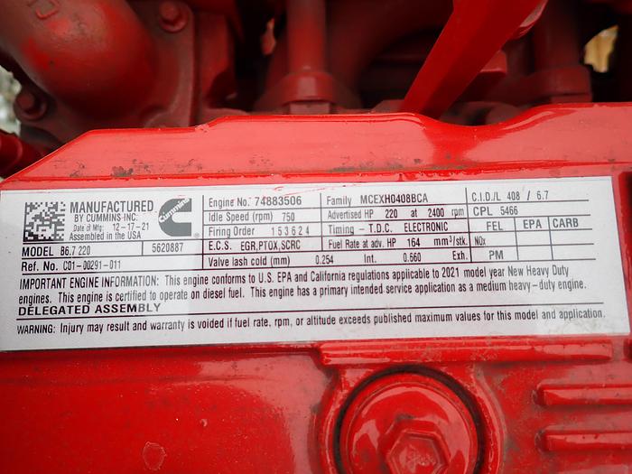 2021 Cummins B6.7-220 Diesel Truck Engine NEW!