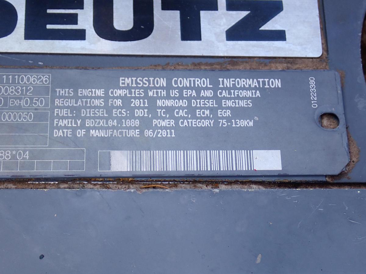 Used 2011 Deutz TCD2012 L04 2V Diesel Engine POWER UNIT!