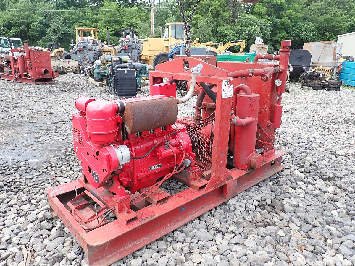 Used CDPW 6" Wellpoint 4066 Water Pump DEUTZ DIESEL