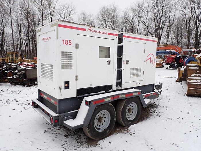Used 2012 Magnum MMG185D 185 KVA Generator LOW HOURS! VIDEO! Genset Towable Diesel