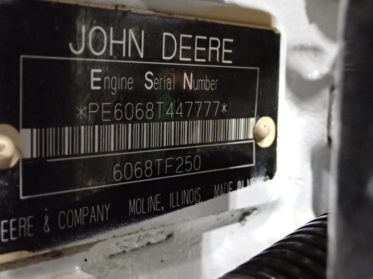 Used John Deere 6068TF250 Turbo Diesel Engine 865 HOURS!