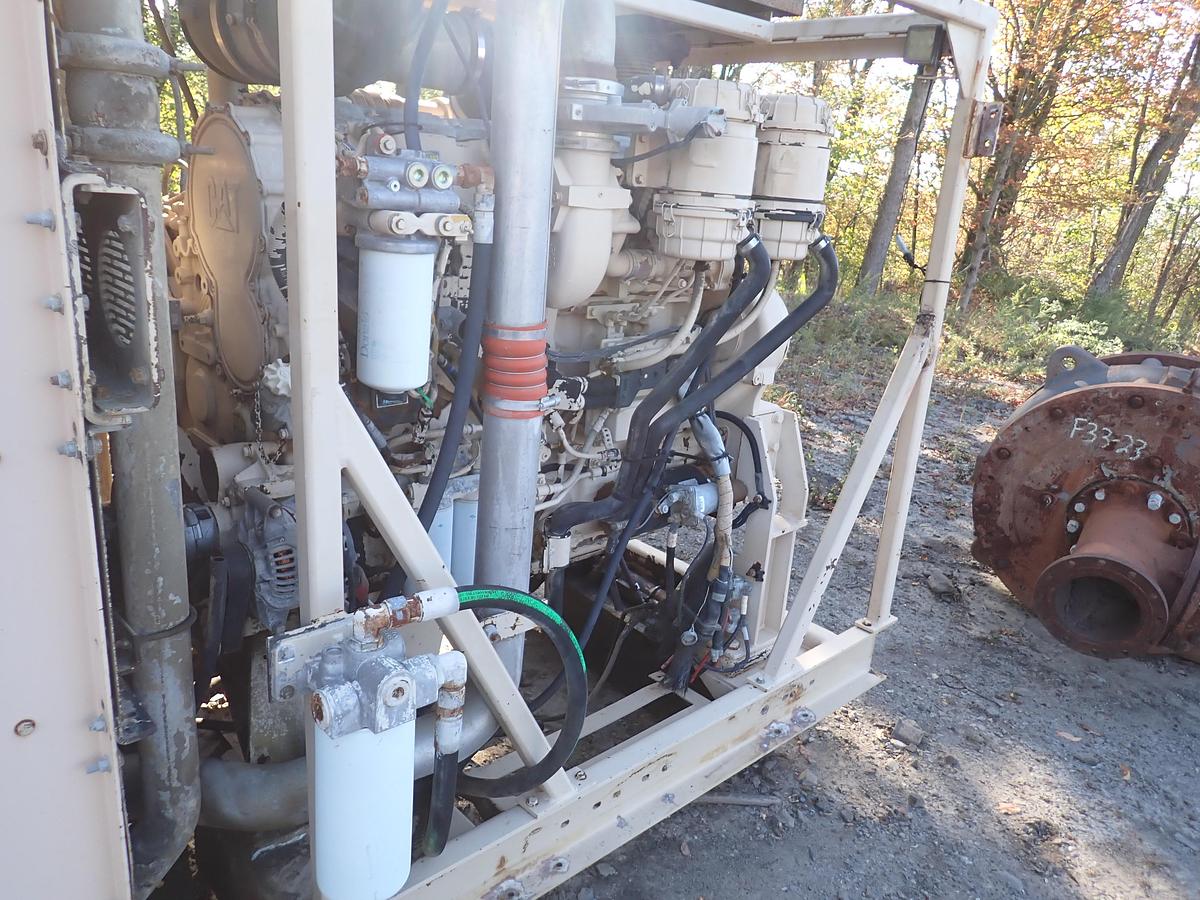 Used 2011 CAT C18 Twin Turbo Diesel Engine POWER UNIT 800 HP