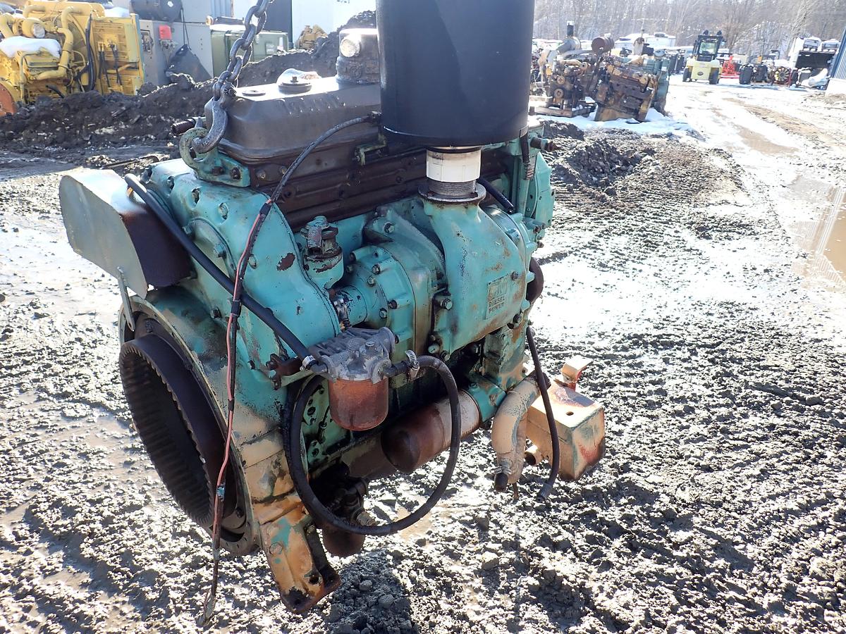 Used Detroit Diesel 4-71 Engine LEFT HAND EXHAUST