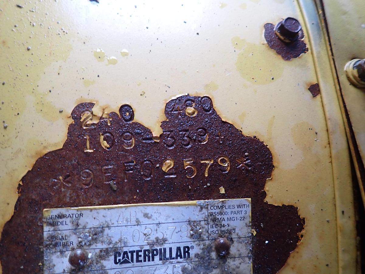 Used 1999 CAT SR4B 175 KW Generator Set
