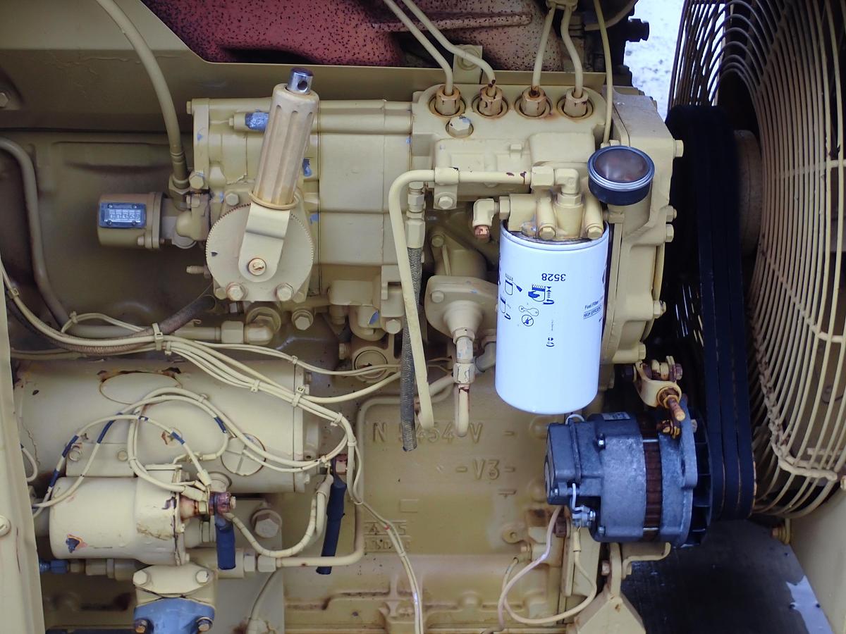 Used 1989 CAT 3304 DI Diesel Engine Power Unit 369 HOURS !! PTO CLUTCH! 