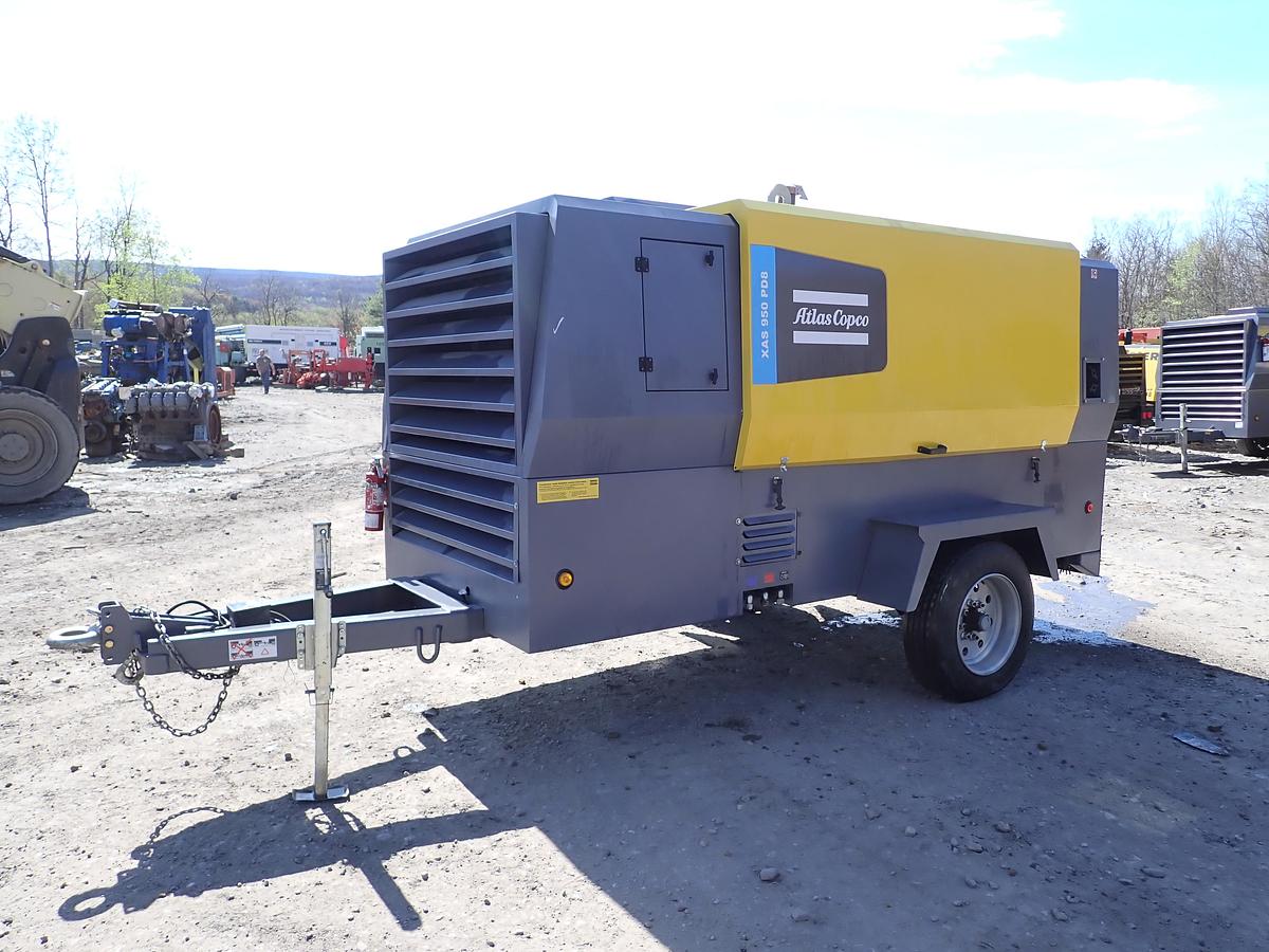 Used 2021 Atlas Copco XAS950 PD8 Air Compressor