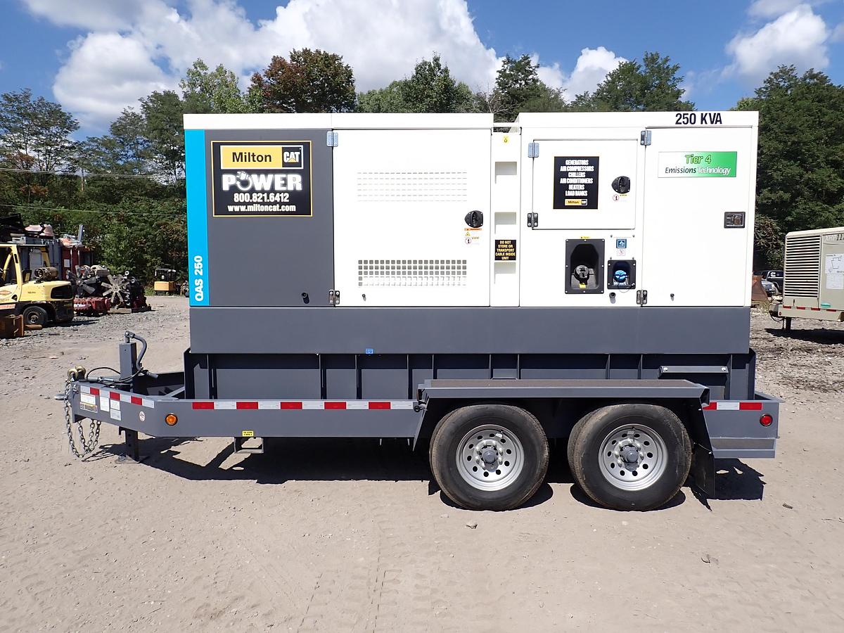 2024 Atlas Copco QAS250 UNUSED 200 KW Generator MANUFACTURER WARRANTY!