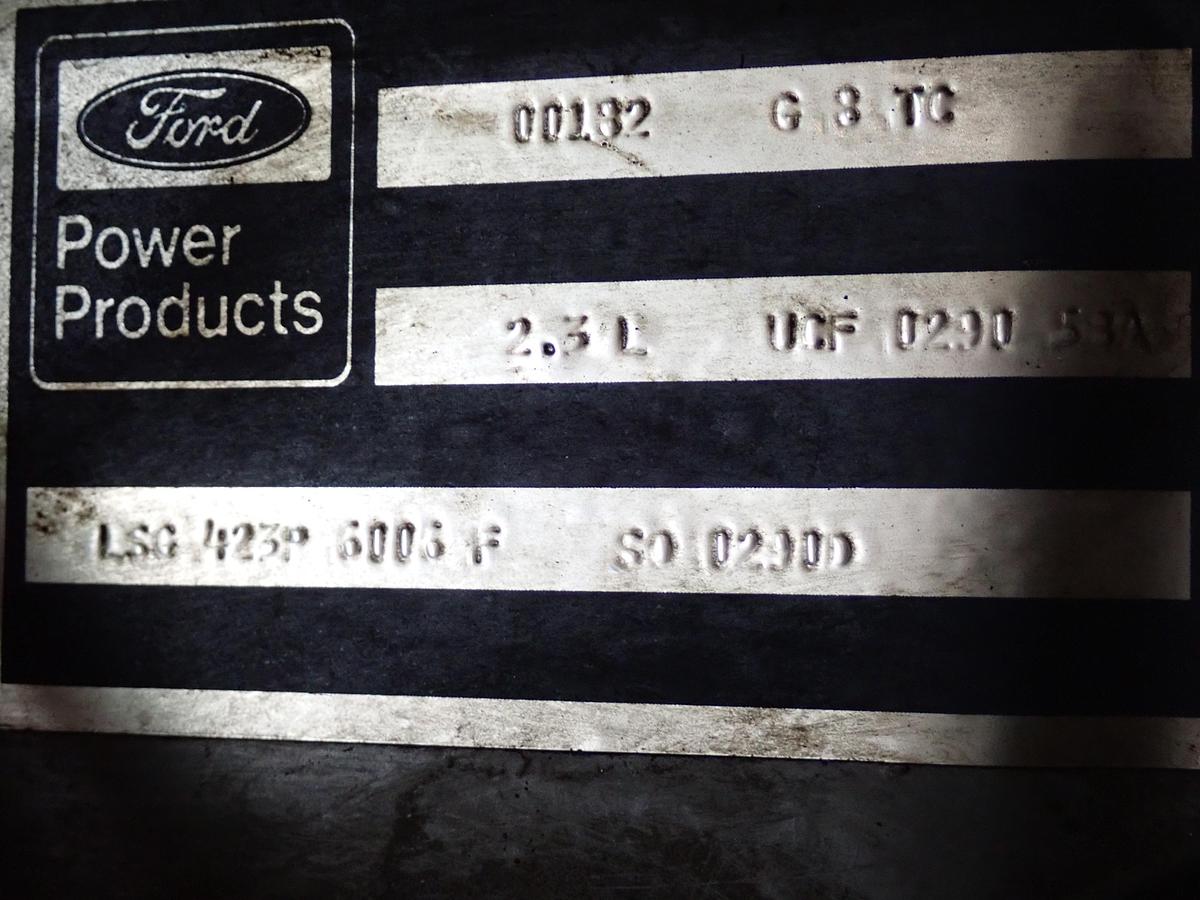 Used Ford LSG-423 Gas Engine POWER UNIT 713 HOURS