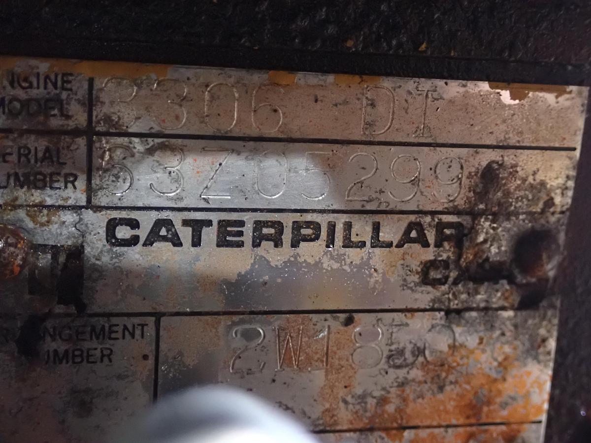 Used 1987 CAT 3306 DITA Diesel Engine 76K MILES!