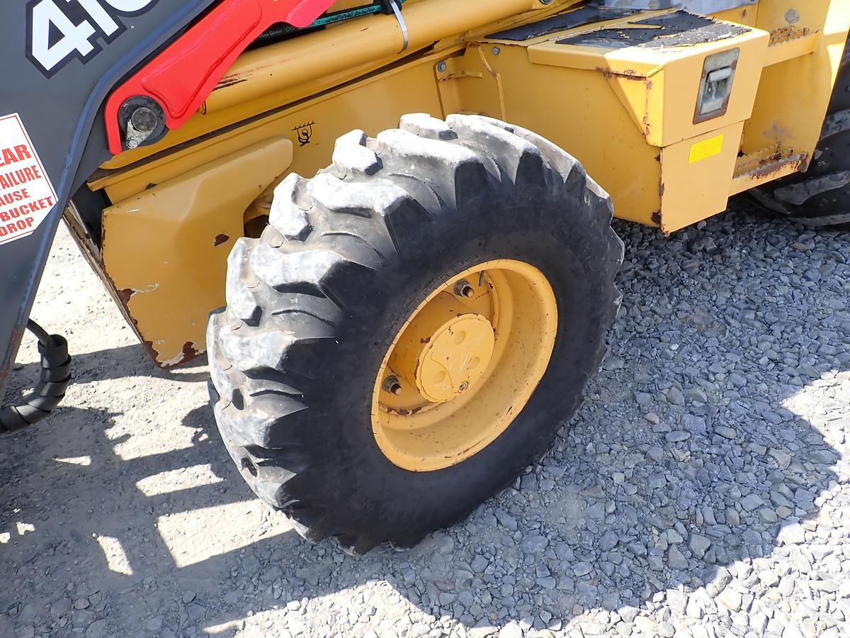 Used 2018 John Deere 410L Loader Backhoe LOADED! Q/C FORKS EXTENDAHOE