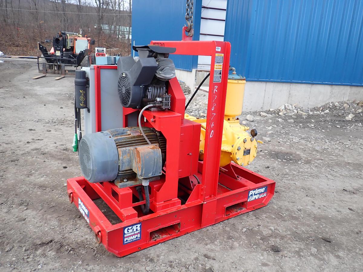 Used 2012 Gorman Rupp PA6C60 6" Water Pump ELECTRIC
