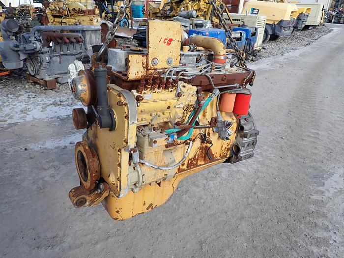 Used Cummins 6T-830 Turbo Diesel Engine CASE 821 Loader 1989011C2