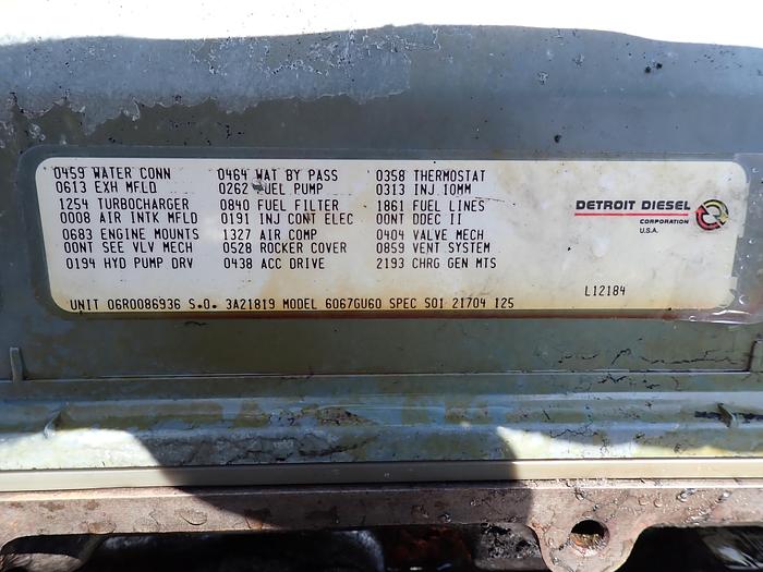 Used 1992 Detroit Diesel 12.7 Series 60 DDEC 2