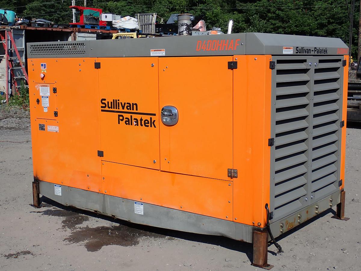 Used 2019 Sullivan Palatek D400PHHJD4AF 400 CFM Air Compressor