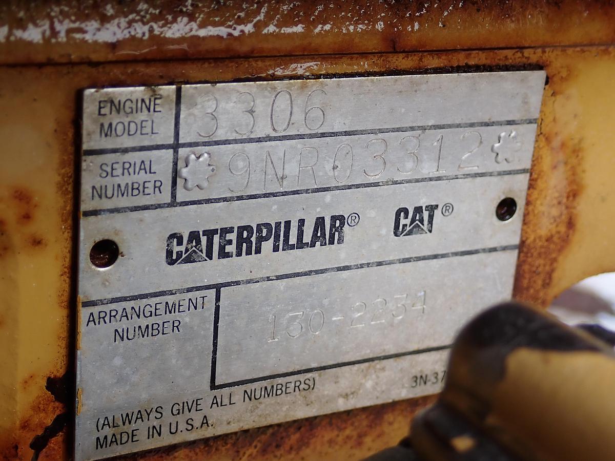 Used 1999 CAT 3306 DITA Diesel Engine POWER UNIT 320 HP