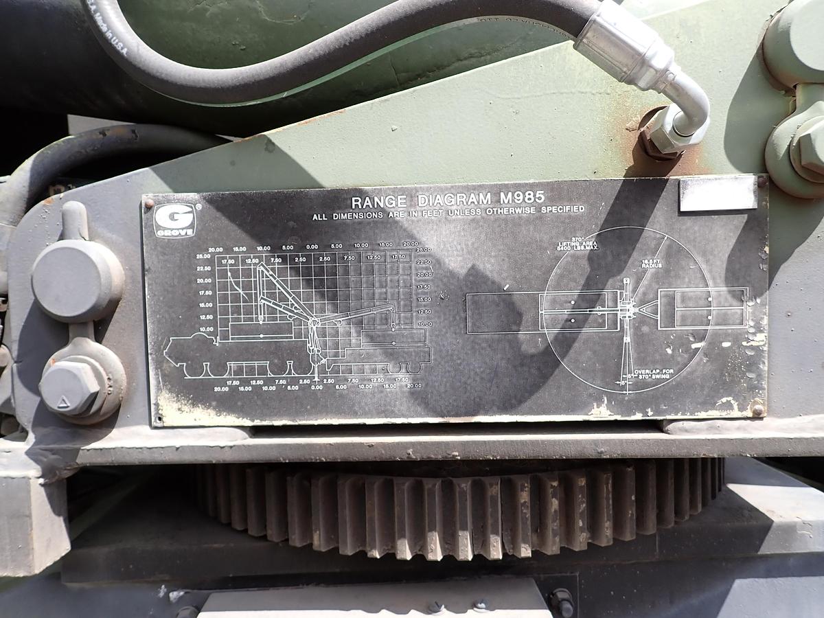 Used 1985 Oshkosh M985 8x8 HEMTT