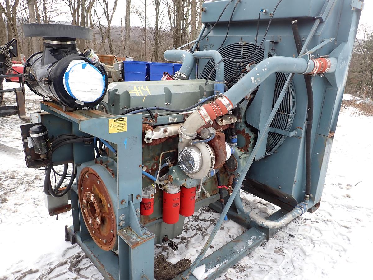 Used 2003 Detroit Diesel 14 Liter Industrial Power Unit 600 HP 