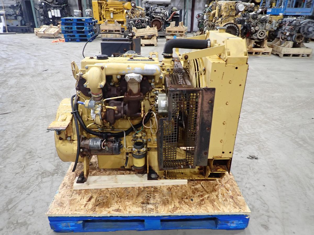 Used CAT 3054 Turbo Diesel Engine POWER UNIT 108 HP!
