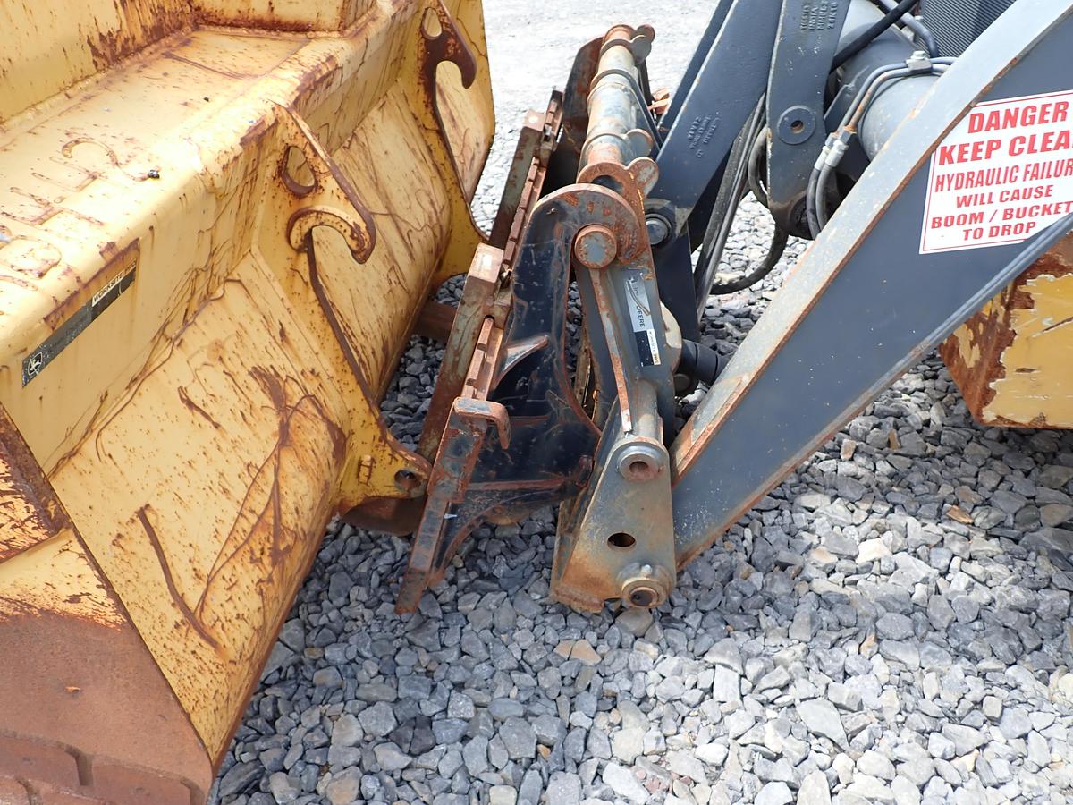 Used 2018 John Deere 410L Loader Backhoe LOADED! Q/C FORKS EXTENDAHOE