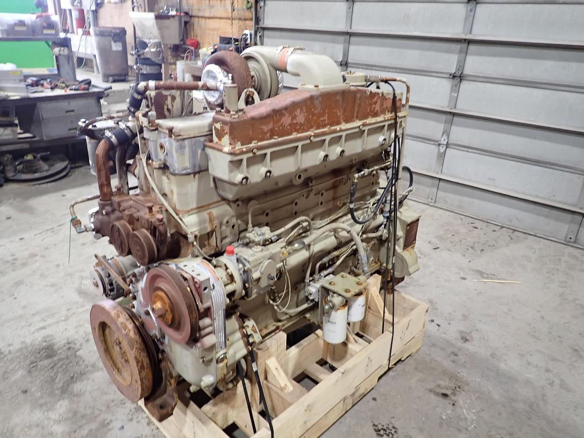 Used 1990 Cummins NTA855 G2 Diesel Engine 465 HP