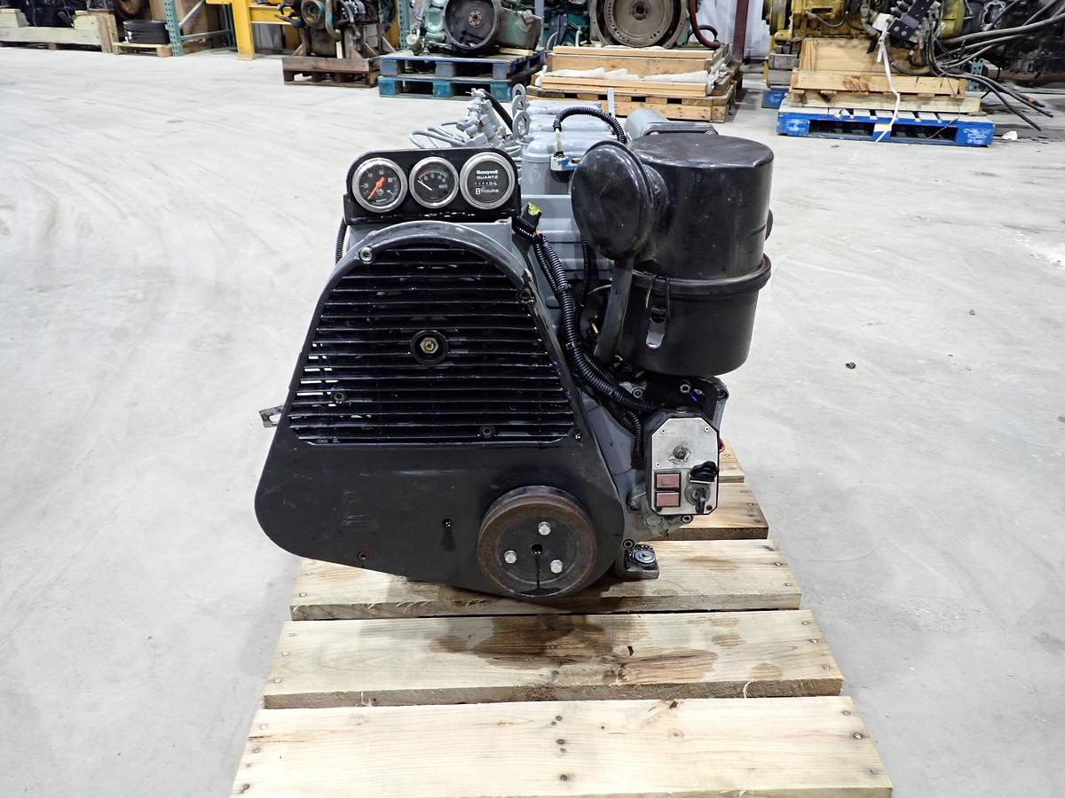 Used Lombardini 5LD825-3 Diesel Engine 688 HOURS!