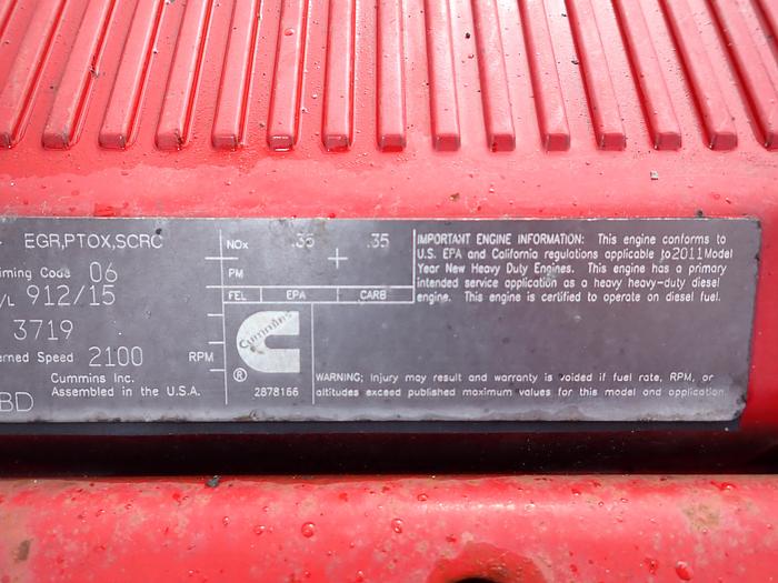 Used 2011 Cummins ISX 450 ST