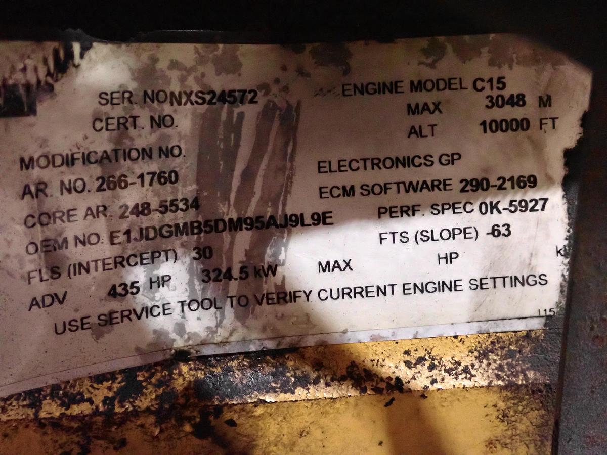 Used 2006 CAT C15 Twin Turbo Diesel Engine NXS 435 HP
