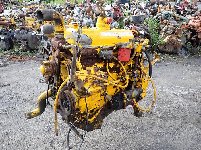 Used Detroit Diesel 4-53T Silver Engine