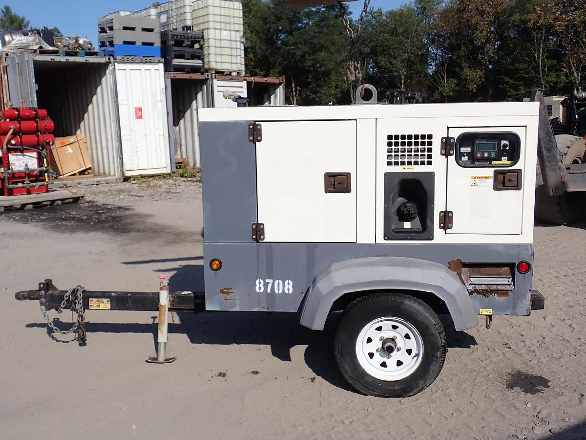 Used 2017 Atlas Copco QAS25 25 KVA Portable Generator