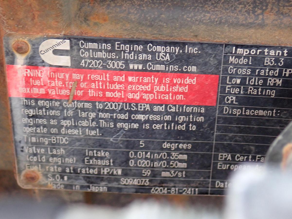 Used 2007 Cummins B3.3 Turbo Diesel Engine