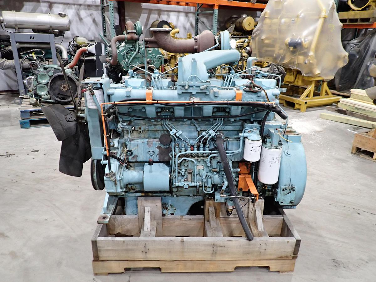 Used 1999 Komatsu S6D125E-2 Diesel Engine
