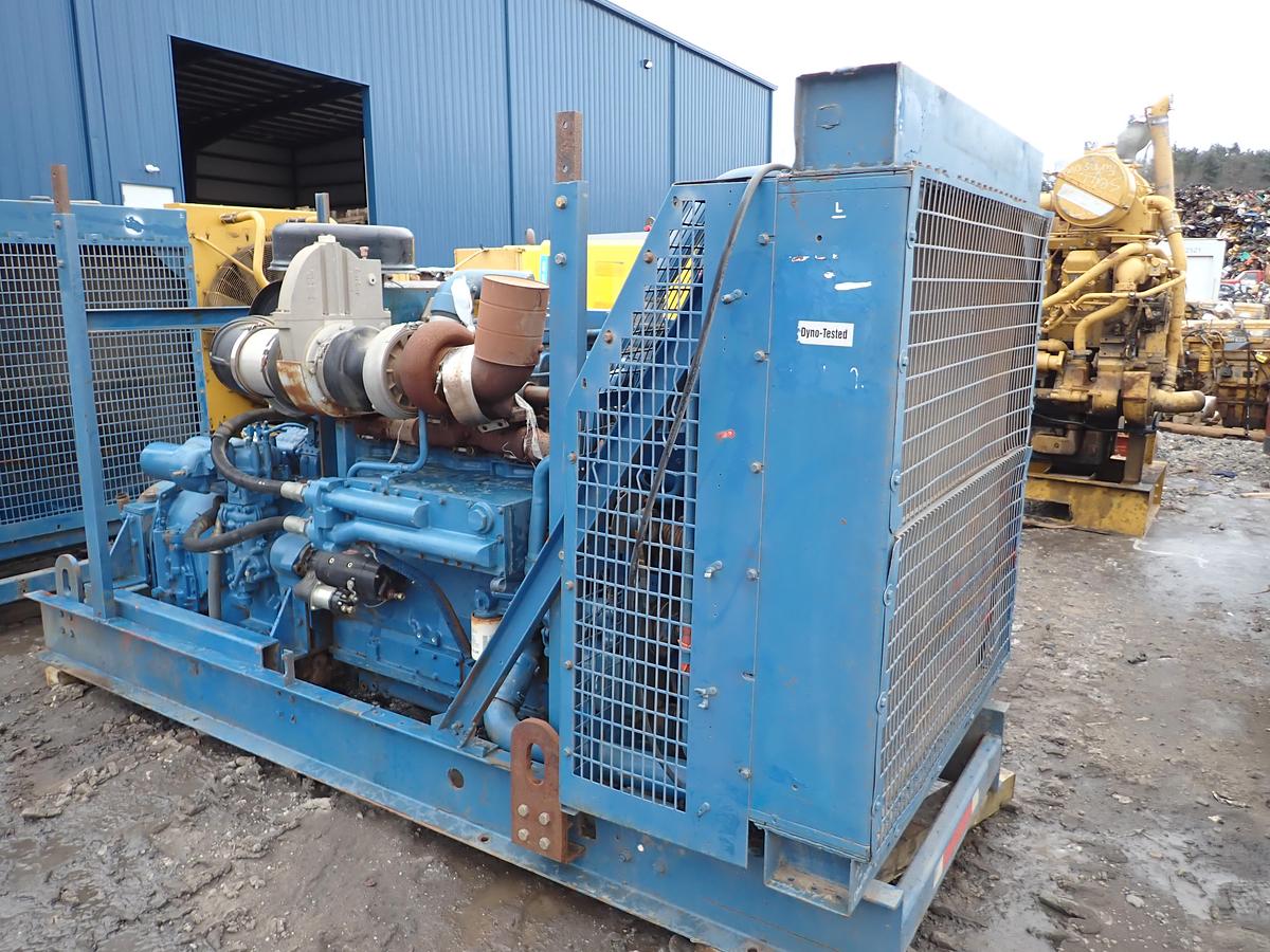 Used 1981 Cummins KTA19C Turbo Diesel POWER UNIT CPL 293 