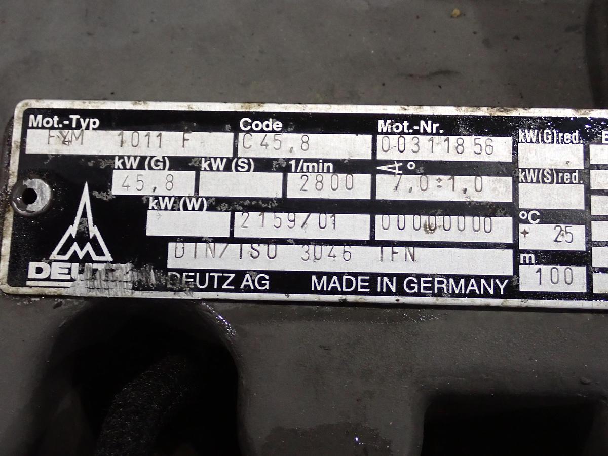 Used Deutz F4M1011F Diesel Engine