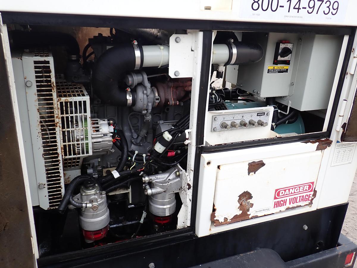 Used 2016 Multiquip DCA25SSIU4F 20 KW Generator